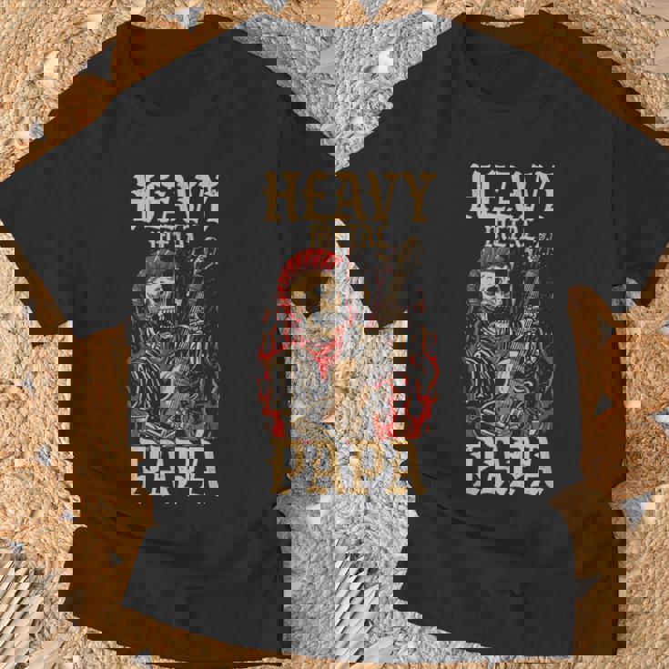 Metalhead Papà Maglietta Regalos para ancianos