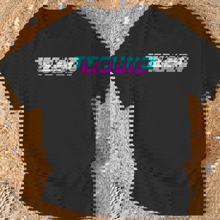 Música Techno In Mangas Camiseta unisex Regalos para ancianos