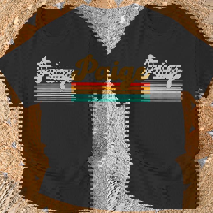 Paige Nombre Retrointage Camiseta unisex Regalos para ancianos