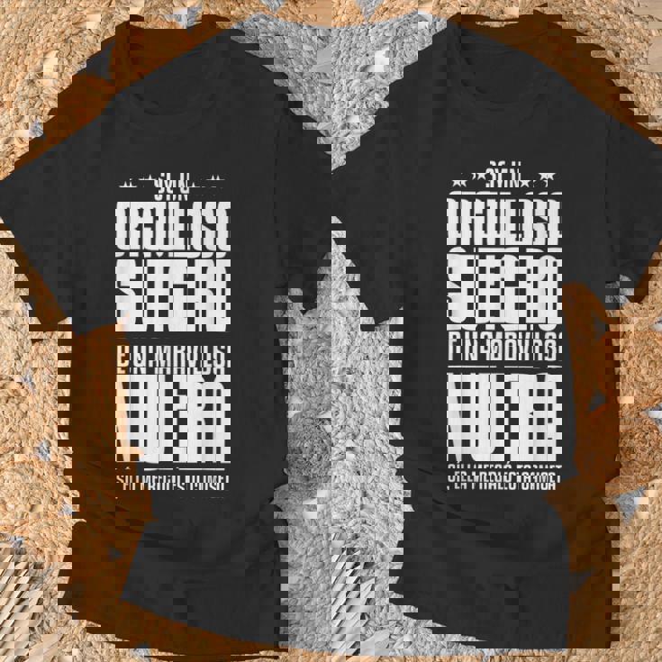 Preciosa Idea De Regalo De Nuera Para Unuegro Camiseta unisex Regalos para ancianos