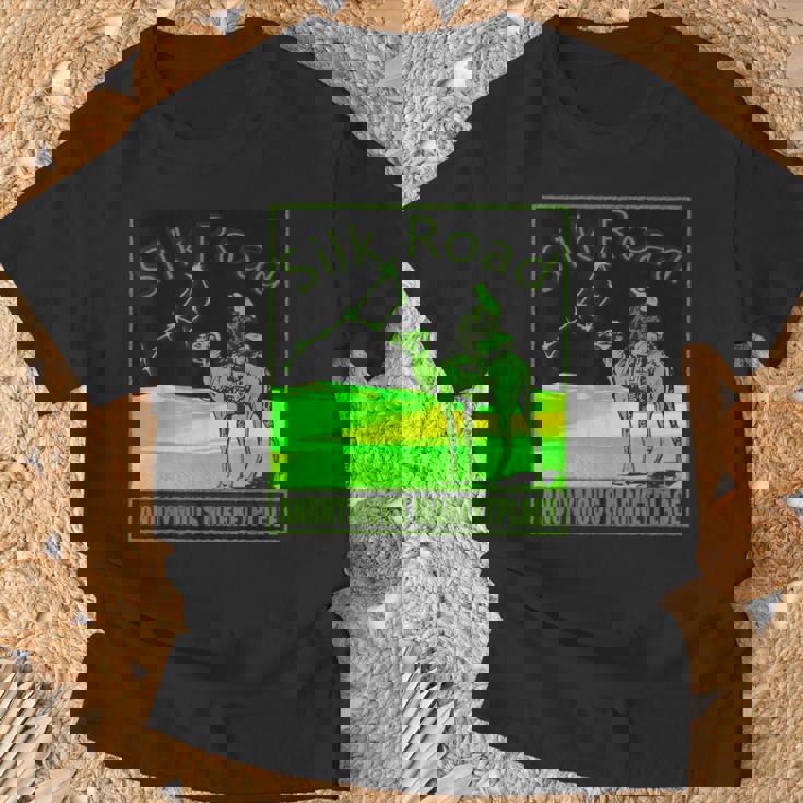 Silk Road Mercado Anónimo Blockchain Dark Web Cripto Camiseta unisex Regalos para ancianos