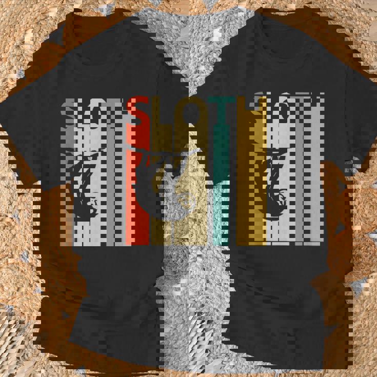 Sloth ナマケモノ 動物 Tシャツ 高齢者への贈り物