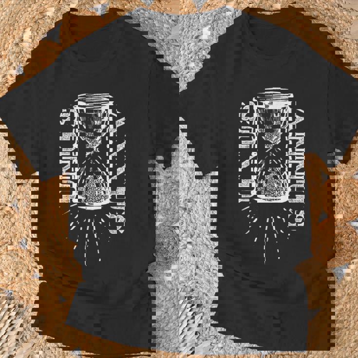 Unus Annus 砂時計 Tシャツ 高齢者への贈り物