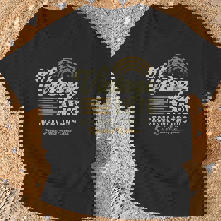 Vintage 1976 オリジナルパーツ 50歳の誕生日 Tシャツ 高齢者への贈り物