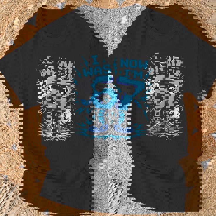 I Was 6 Now I'm 7 67 7歳の誕生日 女の子 男の子 Tシャツ 高齢者への贈り物