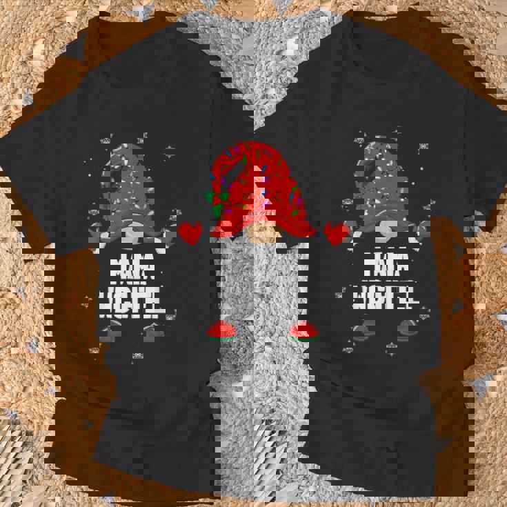 Weihnachten Mama Wichtel Gnom Weihnachtswichtel T-Shirt Geschenke für alte Männer