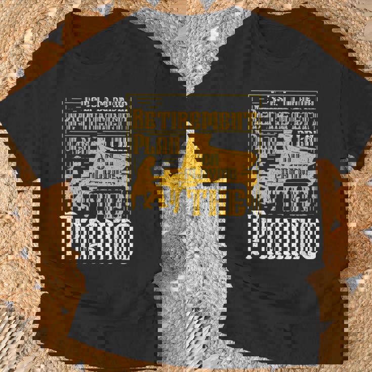 Yes I Do Have A Retirement Plan I Plan The Piano Tシャツ 高齢者への贈り物