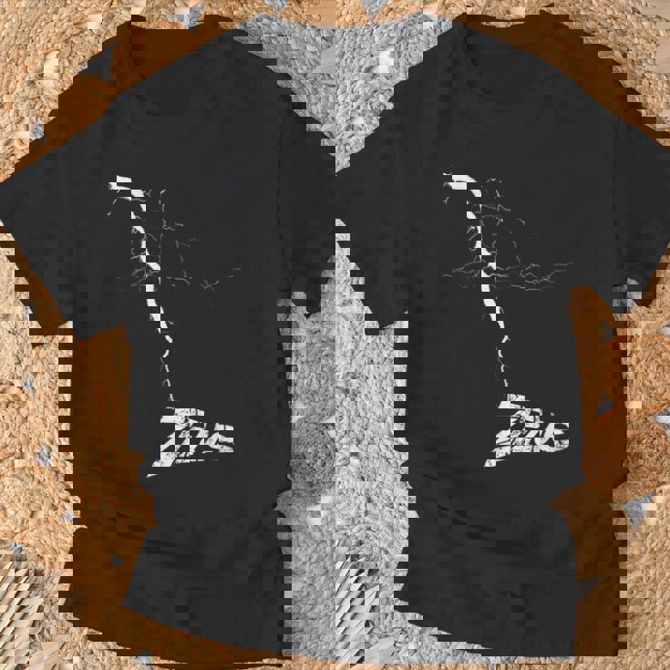 Zeus ギリシャ神話 ギリシャ神話 ギリシャ神 古代ギリシャ 稲妻 Tシャツ 高齢者への贈り物