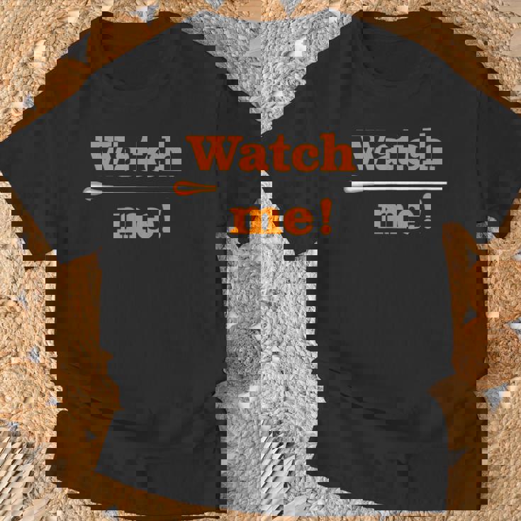 「 Watch Me 」最高の音楽監督に贈られる面白い音楽指揮者のミーム 「 Music Conductor 」 Tシャツ 高齢者への贈り物