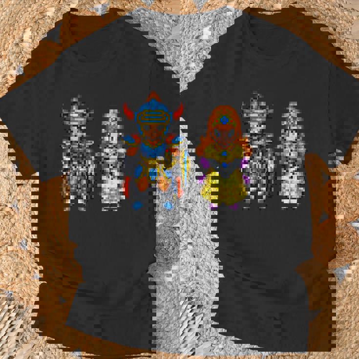 【公式】Hd-2D版『ドラゴンクエストi』キャラクタードット Tシャツ 高齢者への贈り物