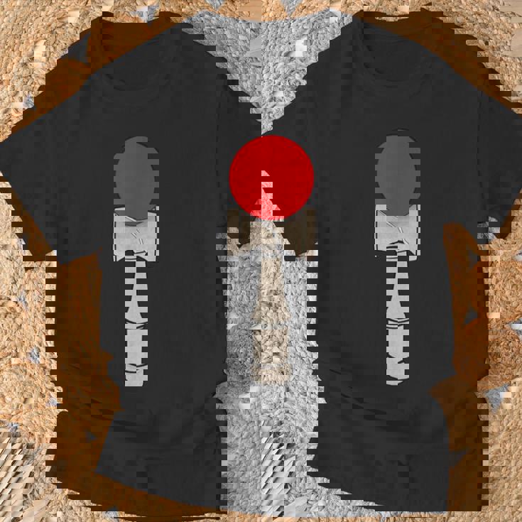 けん玉 日本製ボールとカップシャツ Tシャツ 高齢者への贈り物