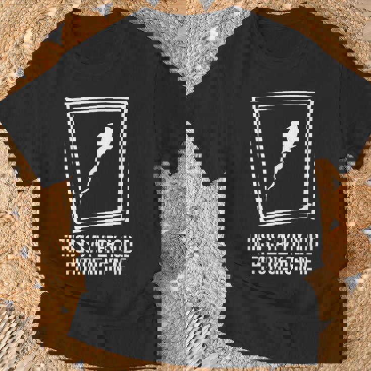 これはとても古い私の絵です 面白い誕生日プレゼント。 Tシャツ 高齢者への贈り物