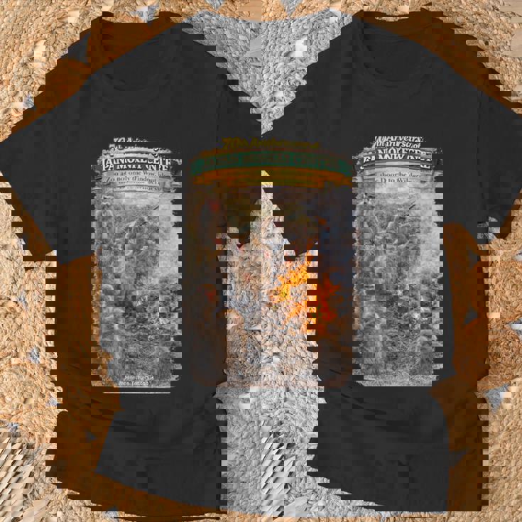 たき火 感謝祭2026 Tシャツ 高齢者への贈り物