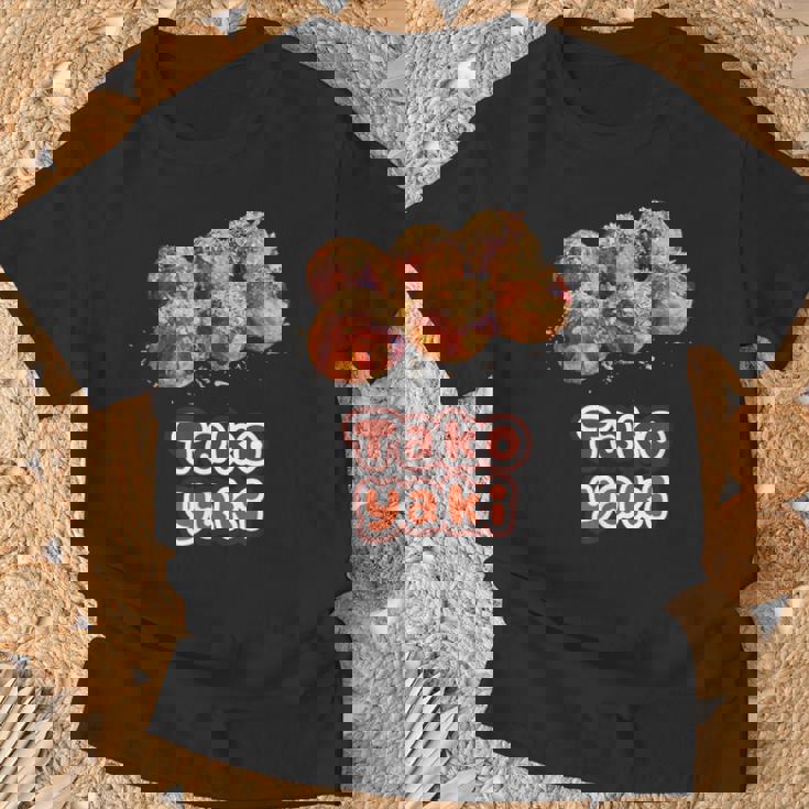 たこ焼き Takoyaki（ご飯タイム）たこやき【変なデザイン屋さん】大阪 面白い Tシャツ 高齢者への贈り物