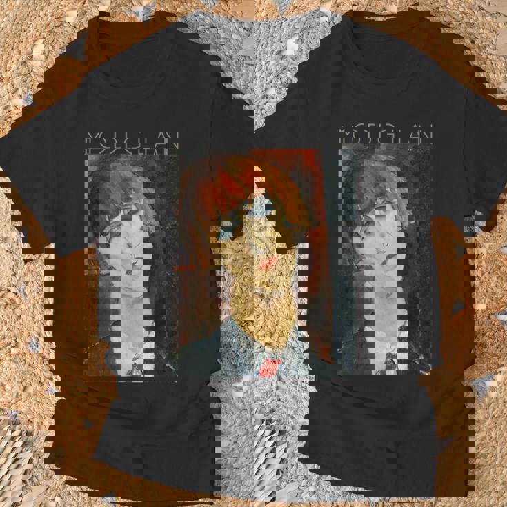 アメデオ・モディリアーニ・マダム・キスリング絵画のアイデア Tシャツ 高齢者への贈り物