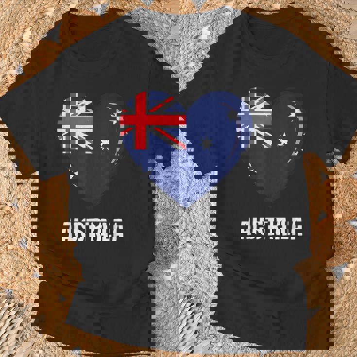 オーストラリアの国旗 Tシャツ 高齢者への贈り物