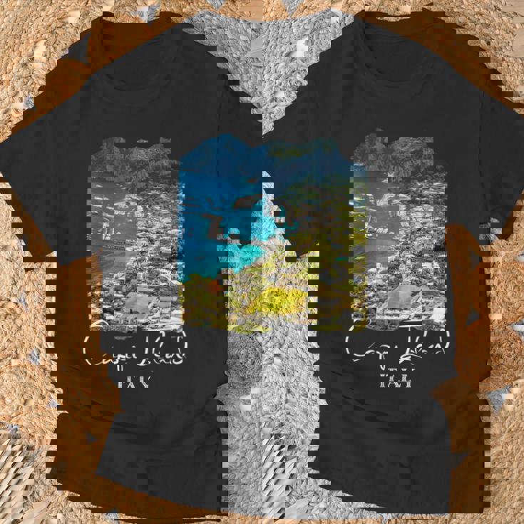 カプリ島 カプリお土産 カプリ島 Tシャツ 高齢者への贈り物