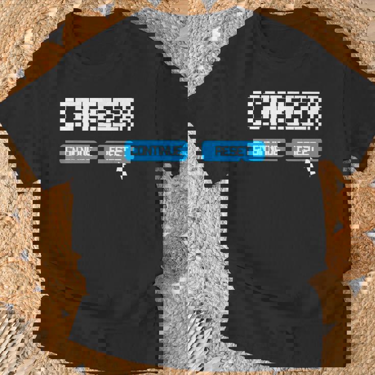 キャリアリセット転職 Tシャツ 高齢者への贈り物