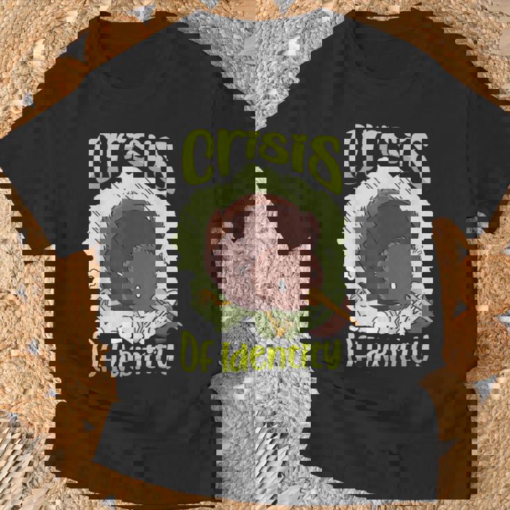 クライシス・オブ・アイデンティティキーウィ・バード・ラヴァー・ニュージーランド Tシャツ 高齢者への贈り物