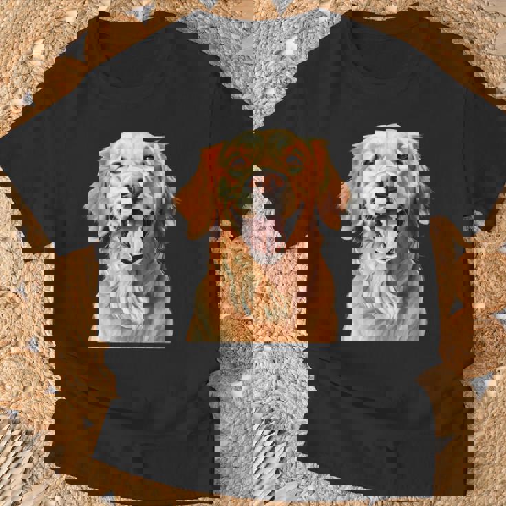 ゴールデンレトリバー グッドボーイ Tシャツ 高齢者への贈り物