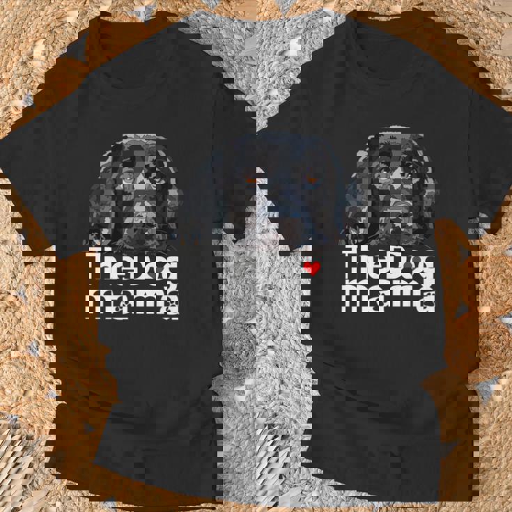 ザドッグママブラックラブラドールママレトリーバーマザードッグマミー 長袖tシャツ Tシャツ 高齢者への贈り物