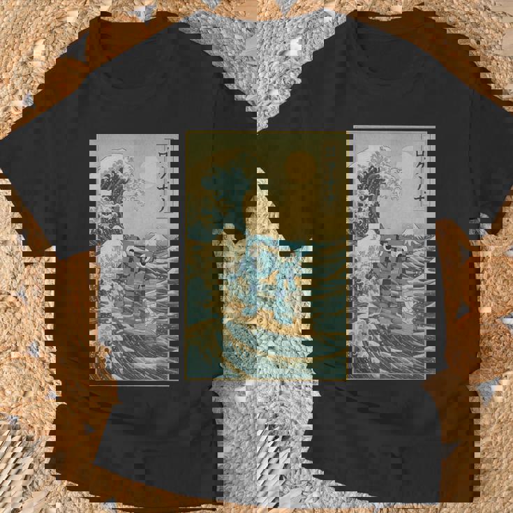 シックスセブン 6-7 神奈川沖大波 67 ブレインロットミーム Tシャツ 高齢者への贈り物