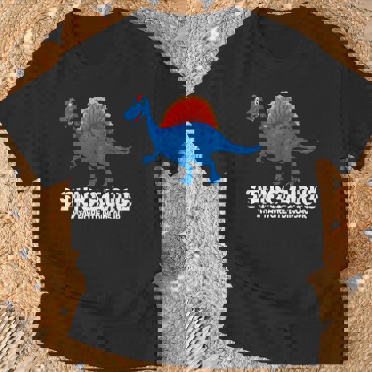 スピノサウルス My Favorite Dinosaur キッズ スピノサウルス Tシャツ 高齢者への贈り物