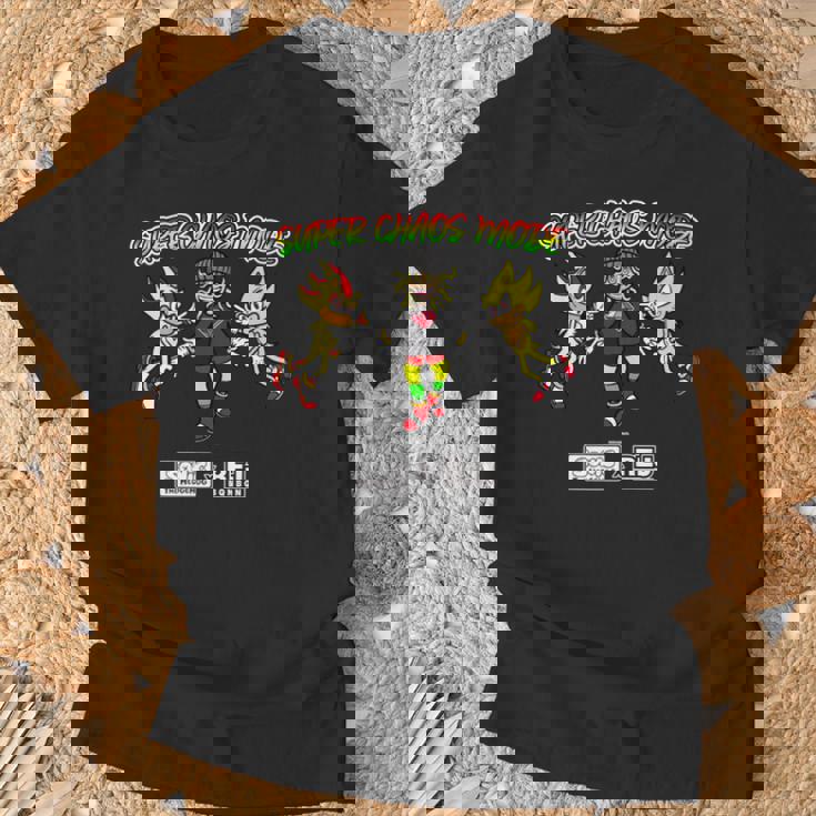 ソニック×れじぇくんuper Chaos Mode Winter Edition L 長袖tシャツ Tシャツ 高齢者への贈り物