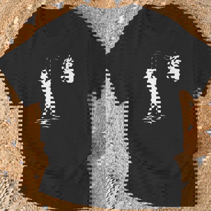 タコ釣り漁師 長袖tシャツ Tシャツ 高齢者への贈り物