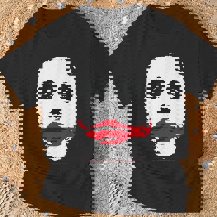 ダークナイトジョーカーの顔 ミニマリスト 象徴的なイメージ Tシャツ 高齢者への贈り物