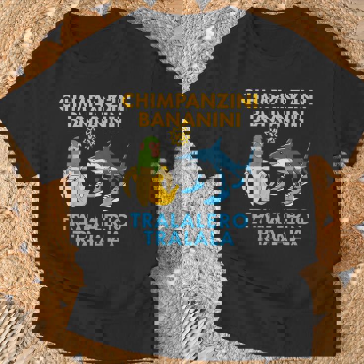 チンパンジーニ バナニーニs トララレロ トラララ 面白い 幼児向け Tシャツ 高齢者への贈り物
