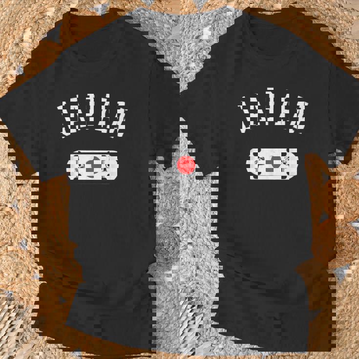 チームジャパンスケートボードジャージー日本国旗 Tシャツ 高齢者への贈り物