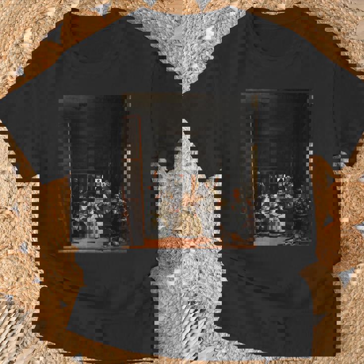 ディエゴ・ベラスケス-ラス・メニーナス Tシャツ 高齢者への贈り物