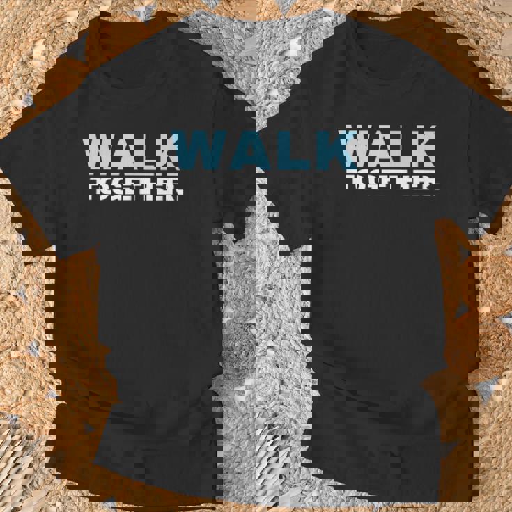 トゥギャザー ウォーク インドア ウォーキング アウトドア おうちで歩く ポンドオフ Tシャツ 高齢者への贈り物