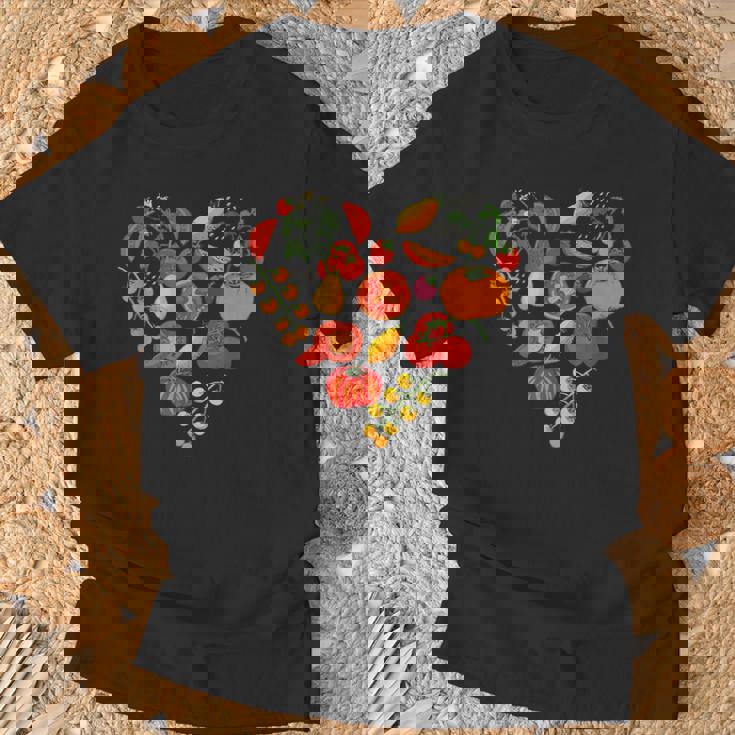 トマトラブ 野菜園芸 トマト Tシャツ 高齢者への贈り物