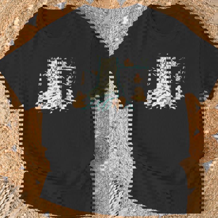 ニホンザル 感謝祭2026 長袖tシャツ Tシャツ 高齢者への贈り物