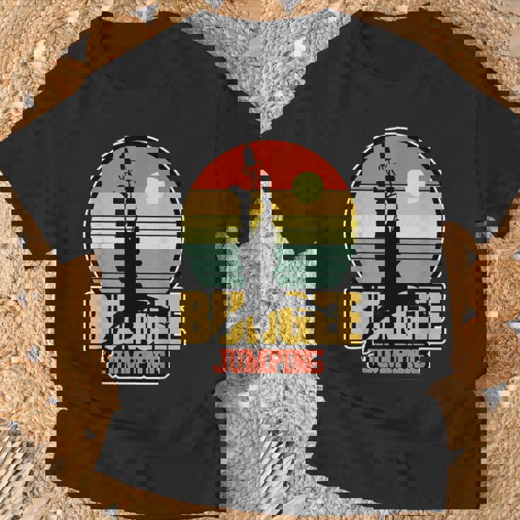 バンジージャンプ バンジージャンプ エクストリームスポーツファン Tシャツ 高齢者への贈り物