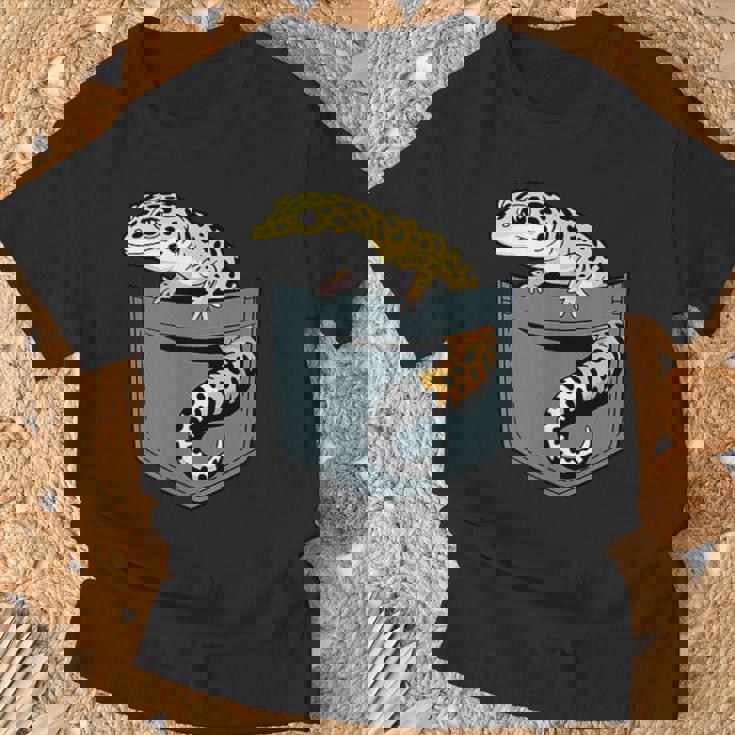 ヒョウ ヤモリ トカゲ 爬虫類 ヒョウ ヤモリ愛好家 Tシャツ 高齢者への贈り物