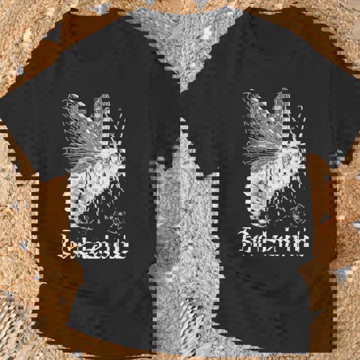 ベルゼブブ フライ 悪魔 ゴシック マジック 異教 ウィッカン 悪魔 Wt Tシャツ 高齢者への贈り物