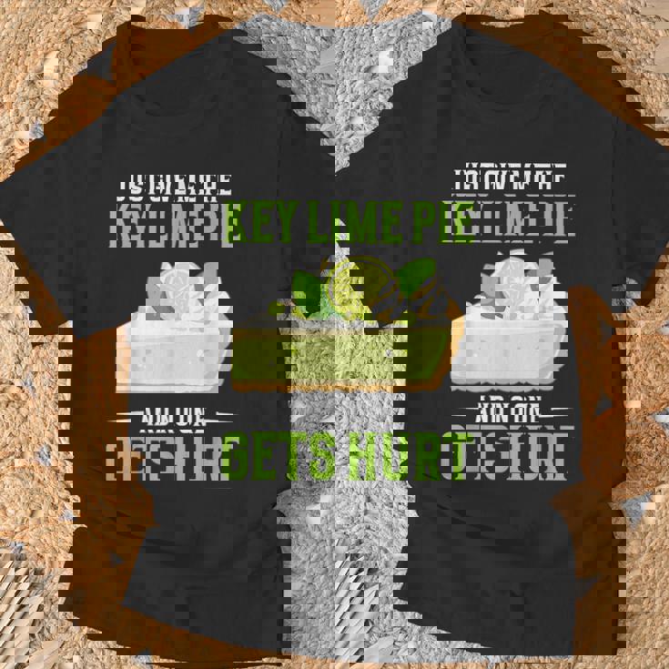 ベーカリーパイ デザート Give Me Baker Food Lover Key ライムパイ Tシャツ 高齢者への贈り物