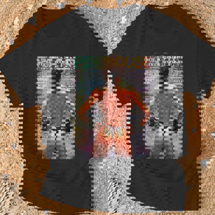 ペントハウスマガジン 1985年11月 Xxx ビキニモデル ビンテージビーチ Tシャツ 高齢者への贈り物