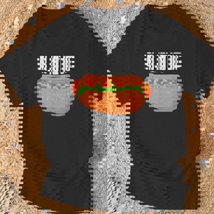 ホットドッグ ソーセージバン ミスターホットドッグ Tシャツ 高齢者への贈り物