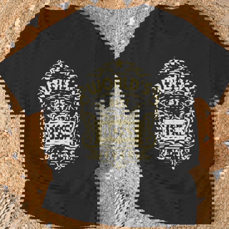 ボスの日 史上最高のボス 最高のボス Tシャツ 高齢者への贈り物