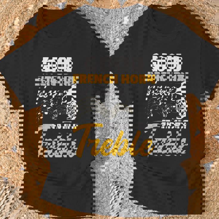 マーチング・フレンチ・ホルンバンド Tシャツ 高齢者への贈り物