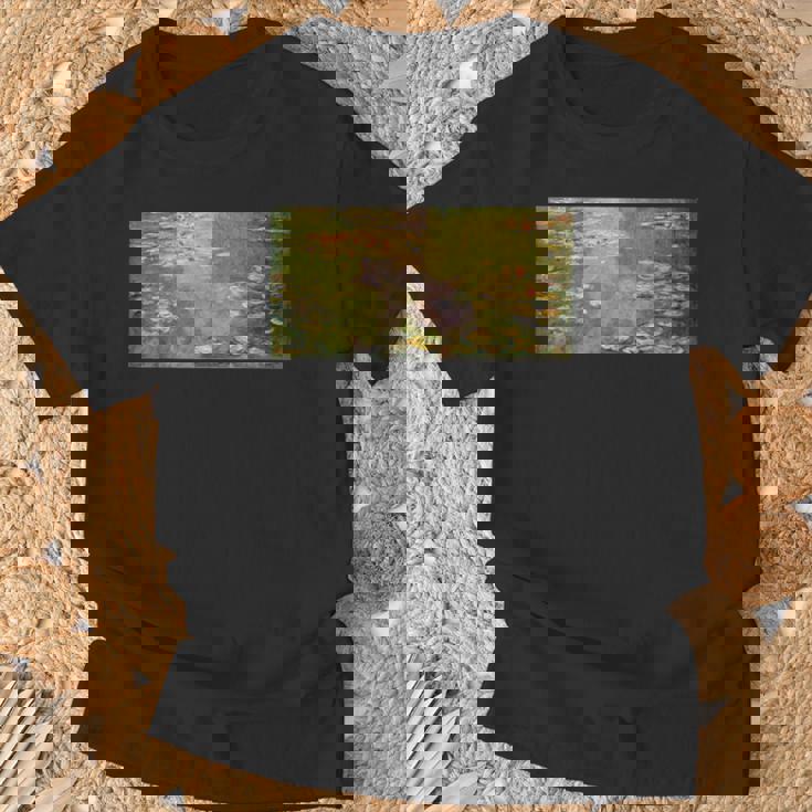 モネの睡蓮 Tシャツ 高齢者への贈り物