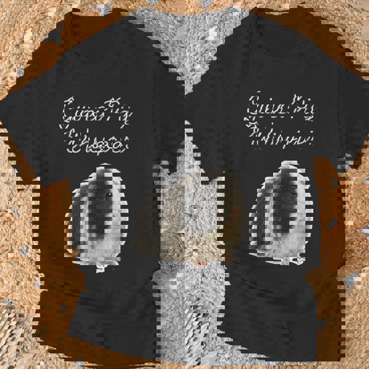 モルモットのささやき-ペルーのモルモット Tシャツ 高齢者への贈り物