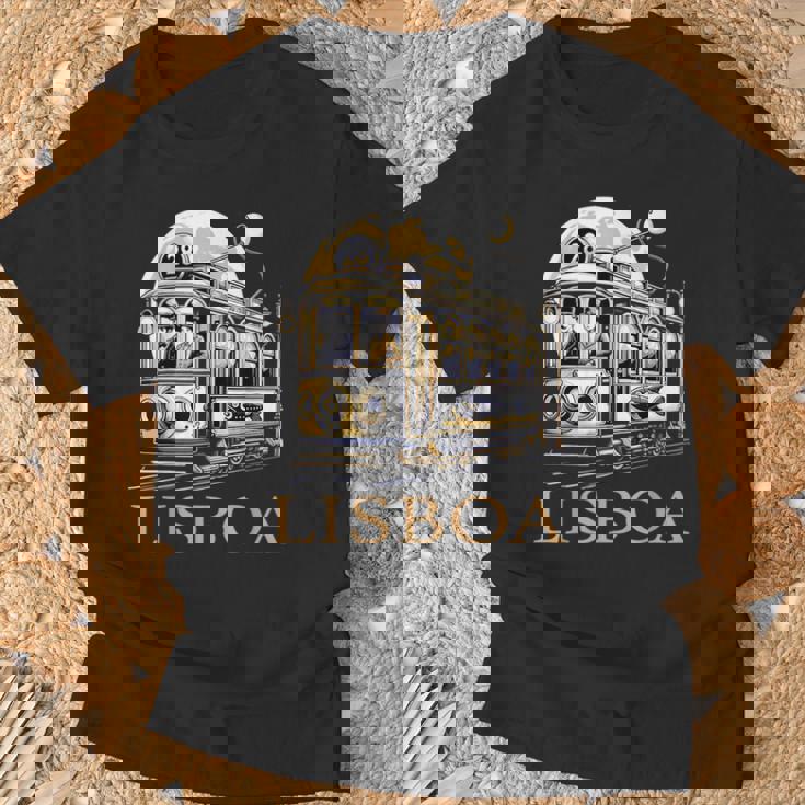 リスボン ヴィンテージ ポルトガル Tシャツ 高齢者への贈り物