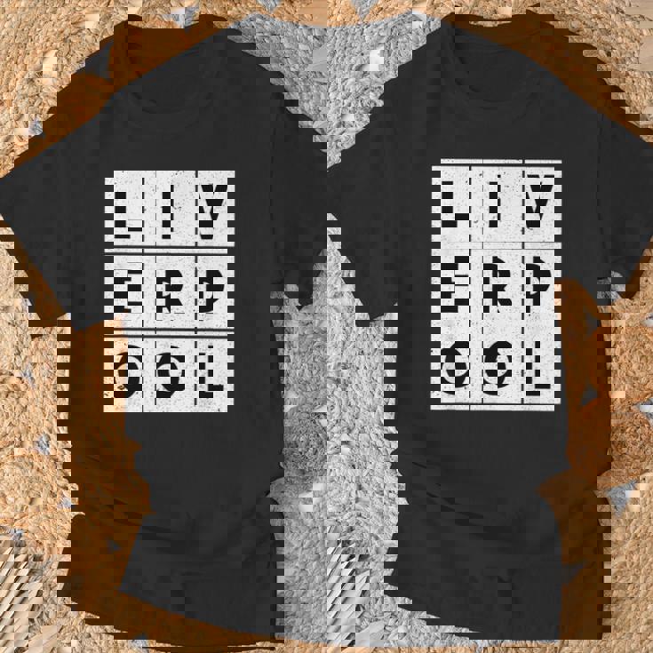 リバプール ギフト リヴァプール イギリス グレートブリテン Tシャツ 高齢者への贈り物