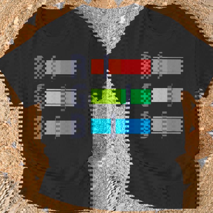 レッド グリーン ブルー Rgb カラー モデル アーティスト Tシャツ 高齢者への贈り物