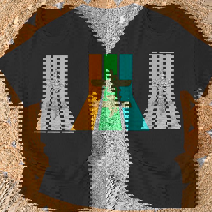 レトロ80年代ヴィンテージ風アヌンナキ Tシャツ 高齢者への贈り物